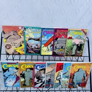 Concrete 3-7 9 Fragile Creatures 1-4 A New Life & 3 Uneasy‎ Pieces Paul Chadwick